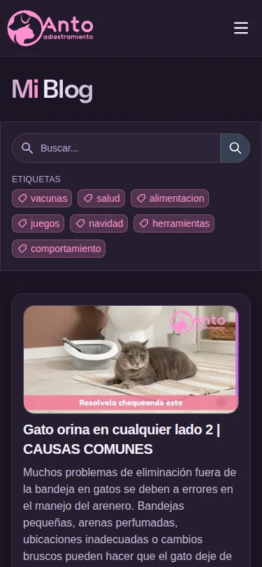 Captura 3 de Anto Adiestramiento
